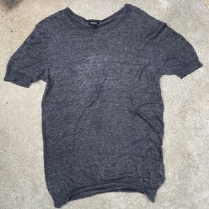 Diesel Charcoal Knit Top